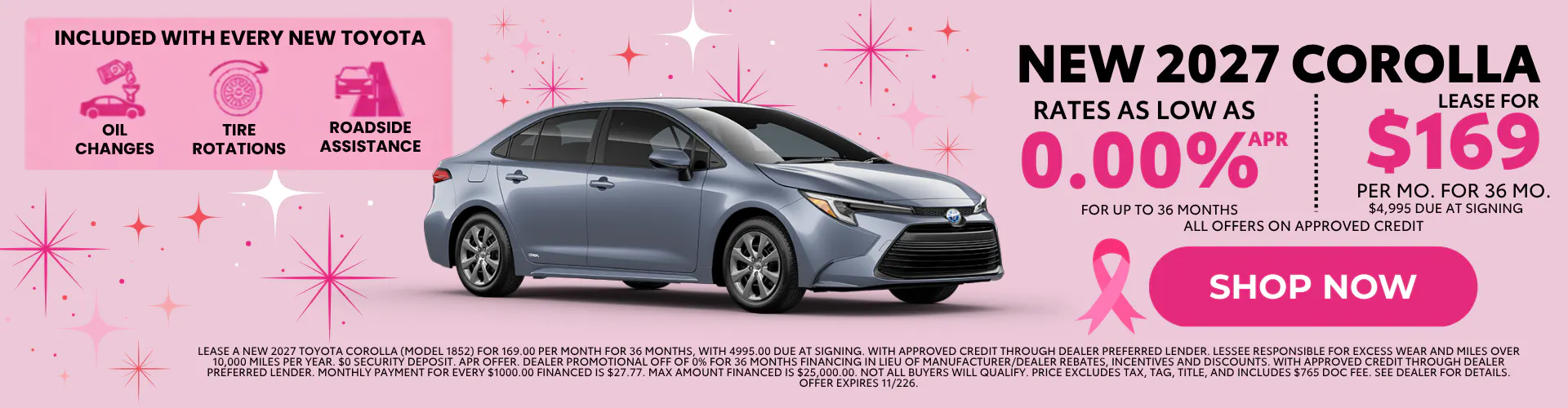 2027 New Toyota Corolla
