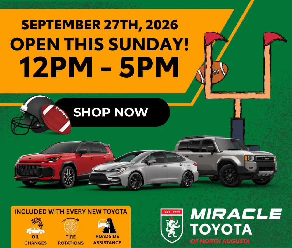 Sales will be Open Sunday
