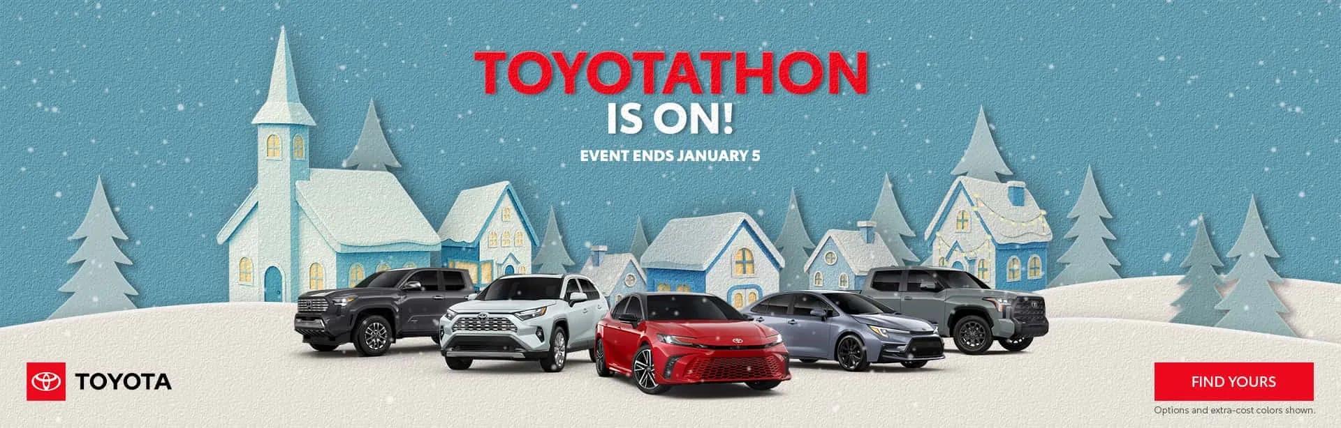 Banner for Toyotathon sale