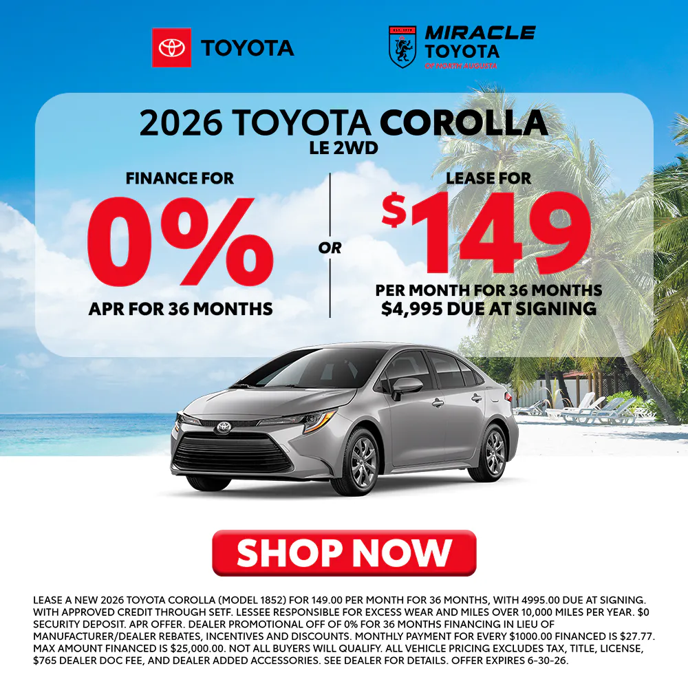 2026 New Toyota Corolla