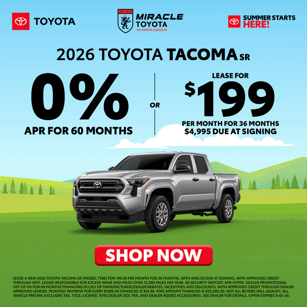 2026 New Toyota Tacoma