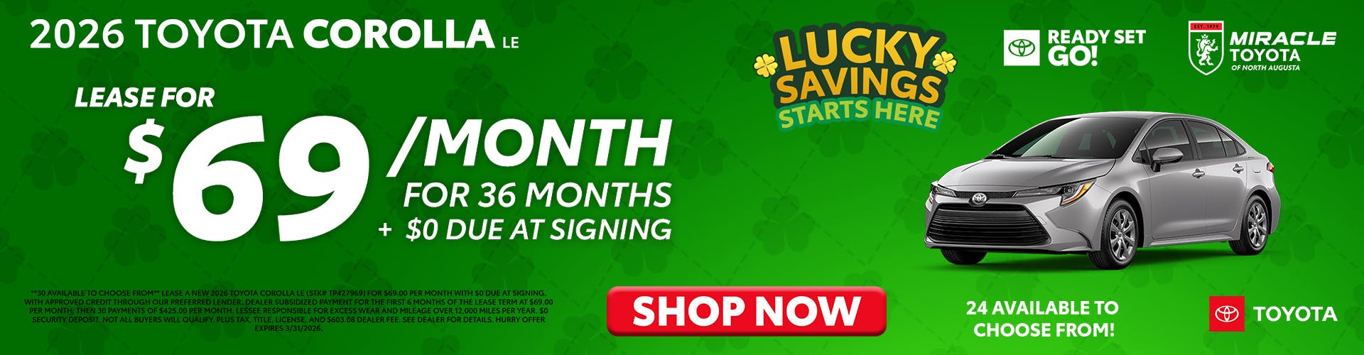 2026 Toyota Corolla LE