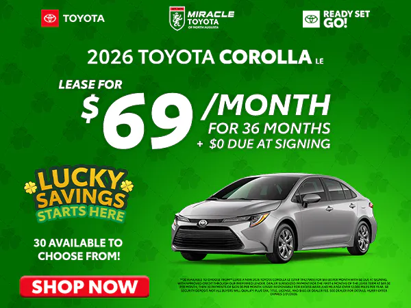 New 2026 Toyota Corolla LE