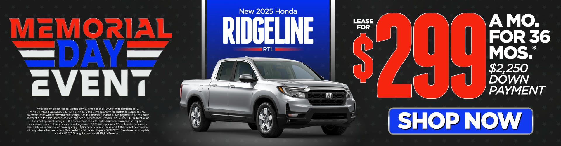 SAM – MAY – ridgeline