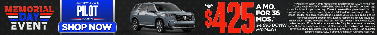 SAM – MAY – Pilot | Mt. Kisco Honda