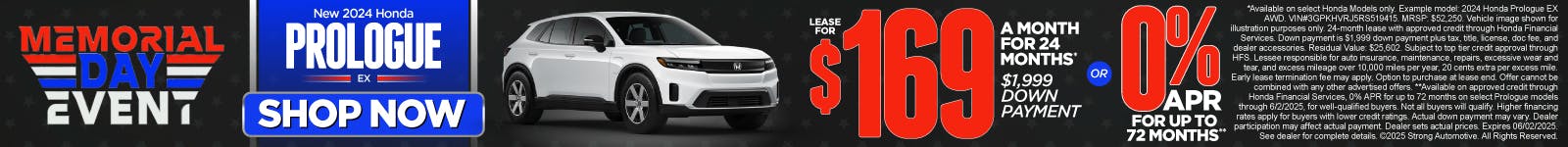 SAM – MAY – prologue | Mt. Kisco Honda