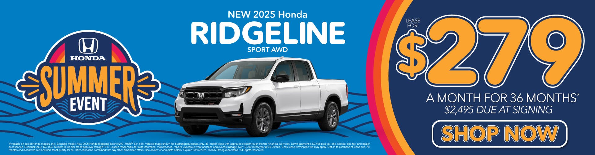 SAM – JUL- ridgeline