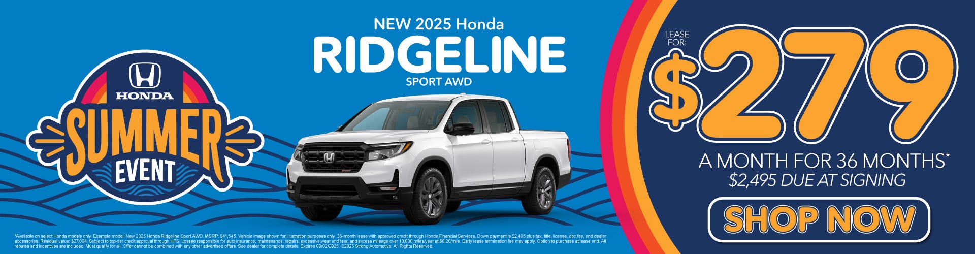 SAM – AUG – ridgeline