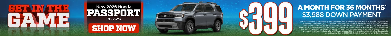 SAM – PASSPORT | Mt. Kisco Honda