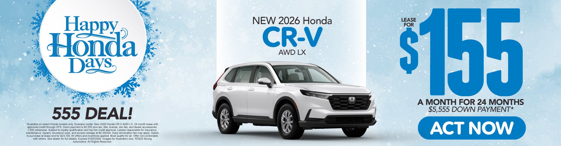2026 Honda CR-V AWD LX