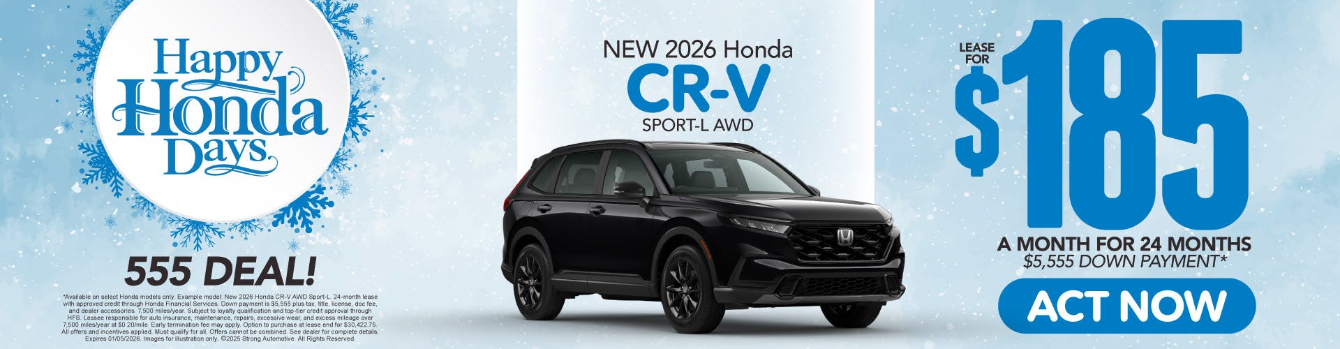 2026 Honda CR-V AWD Sport-L