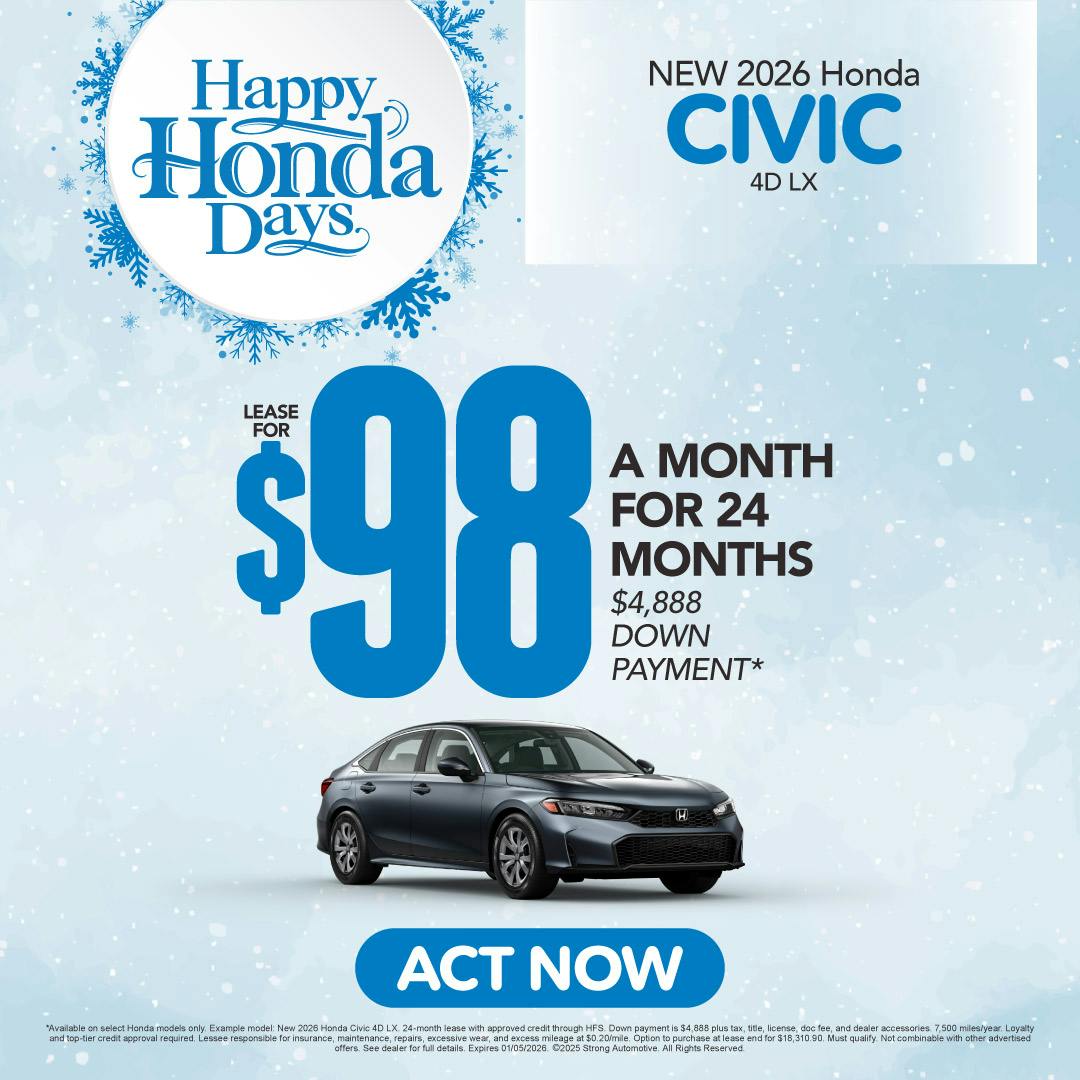 2026 Honda Civic 4D LX