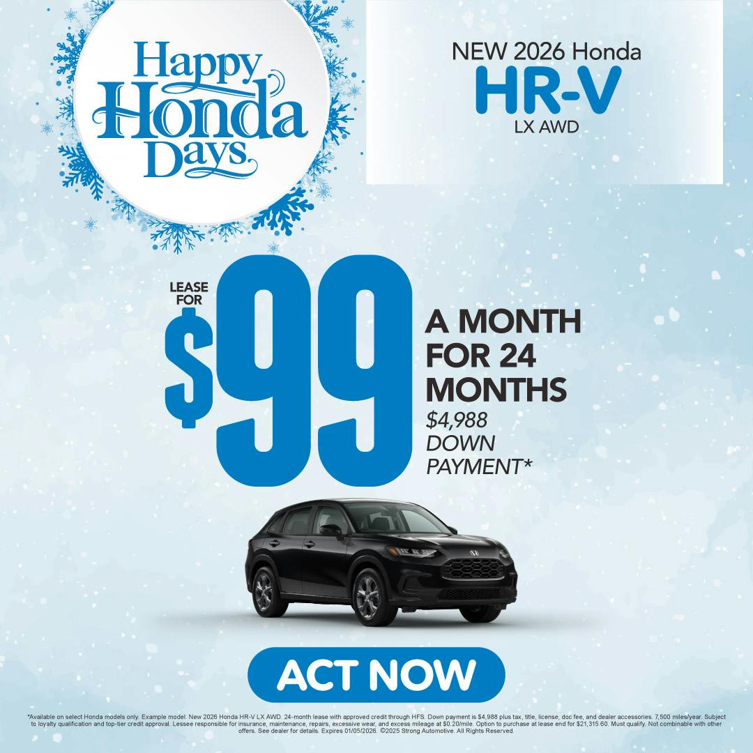 2026 Honda HR-V LX AWD