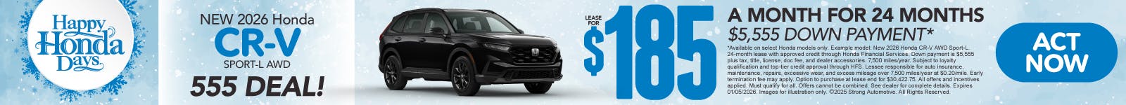 2026 Honda CR-V AWD Sport-L | Mt. Kisco Honda
