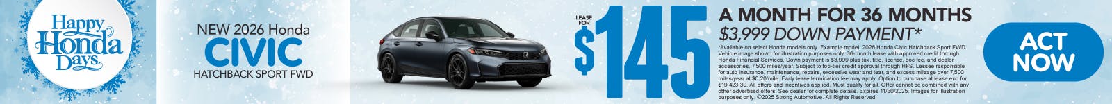 SAM – Civic | Mt. Kisco Honda