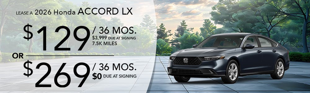2026 HONDA ACCORD LX | Mt. Kisco Honda