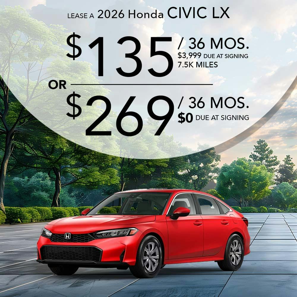 2026 HONDA CIVIC LX