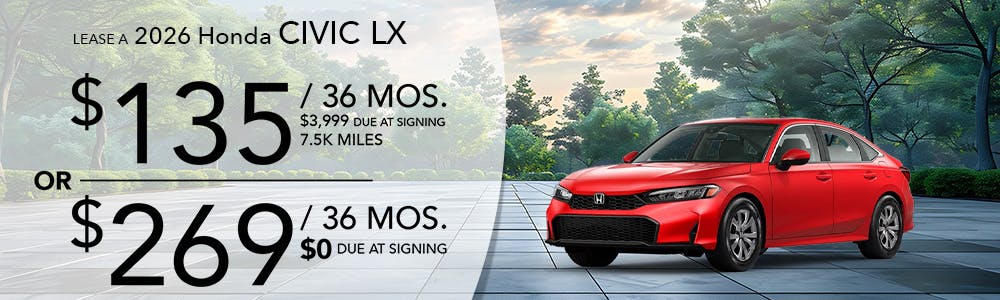 2026 HONDA CIVIC LX | Mt. Kisco Honda