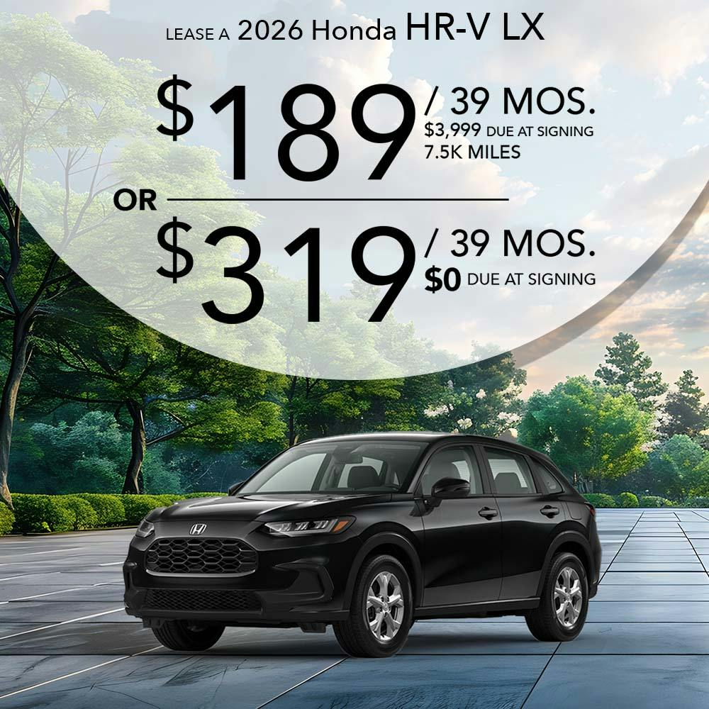 2026 HONDA HRV LX