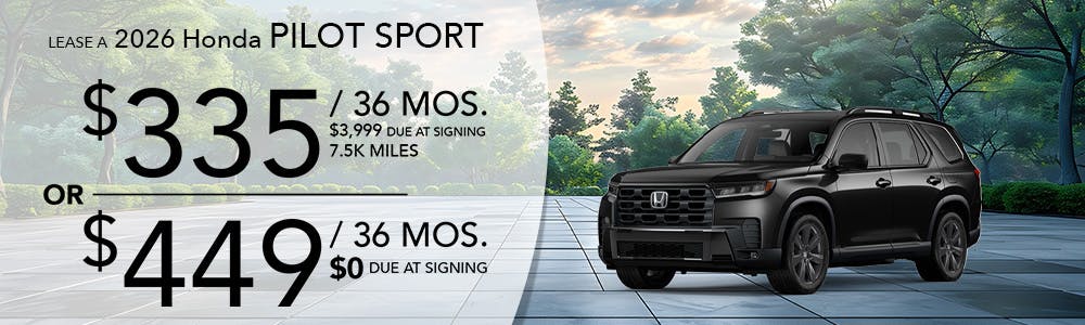 2026 HONDA PILOT SPORT | Mt. Kisco Honda