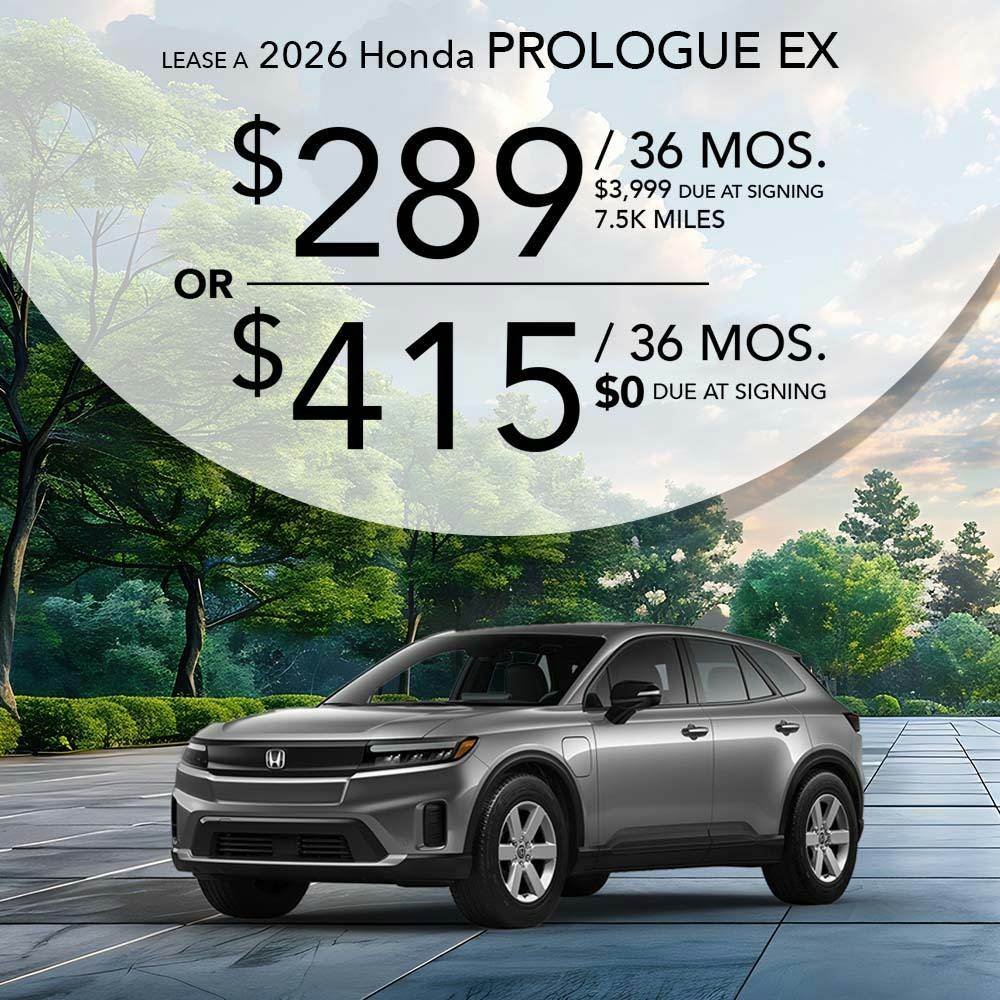 2026 HONDA PROLOGUE EX