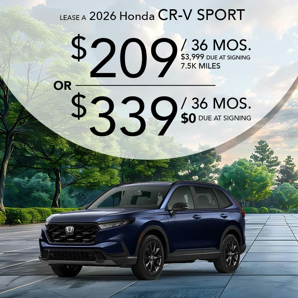 2026 CRV Sport
