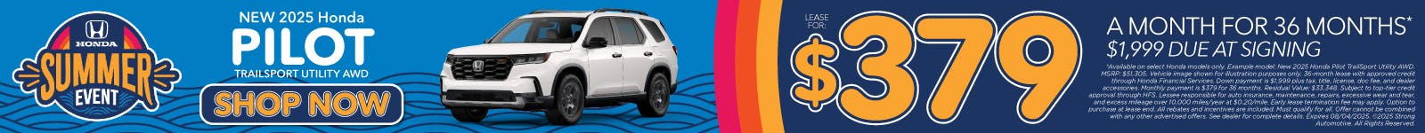 SAM – JUL – PILOT | Mt. Kisco Honda
