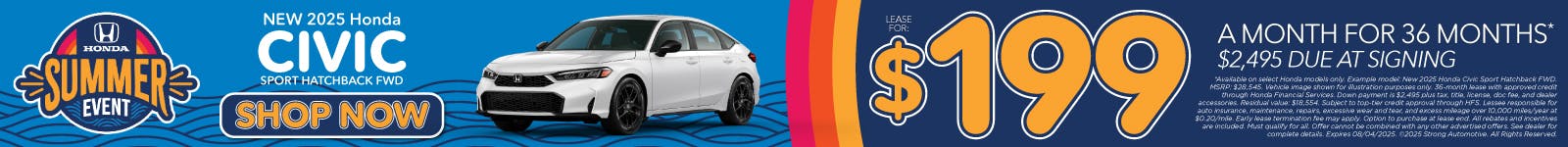 SAM – JUL – Civic | Mt. Kisco Honda
