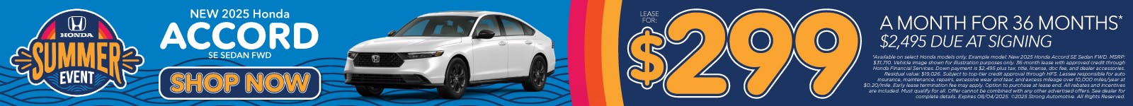 SAM – JUL – Accord | Mt. Kisco Honda