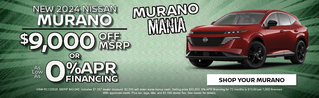 New Nissan Murano | Nissan of Cape Coral