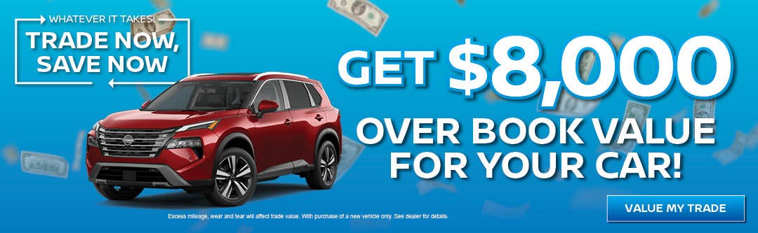 $8,000 Over Book Value | Nissan of Venice