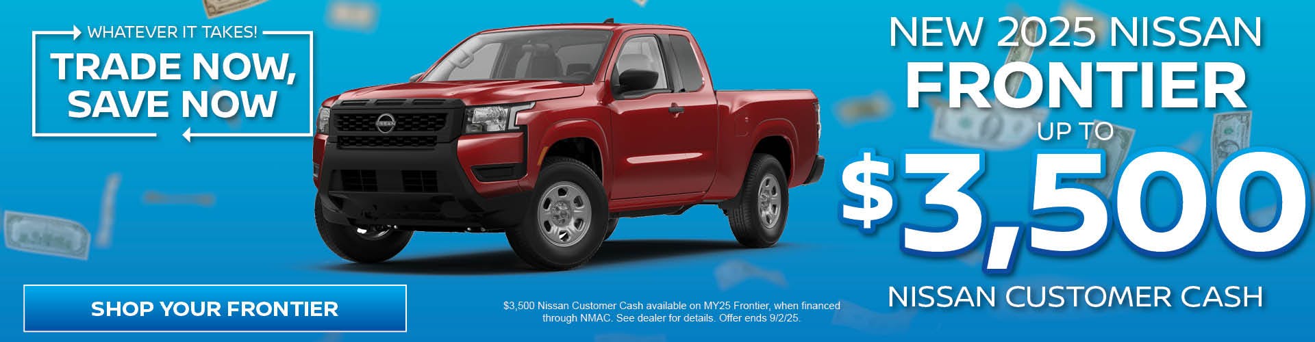 Nissan Frontier Customer Cash