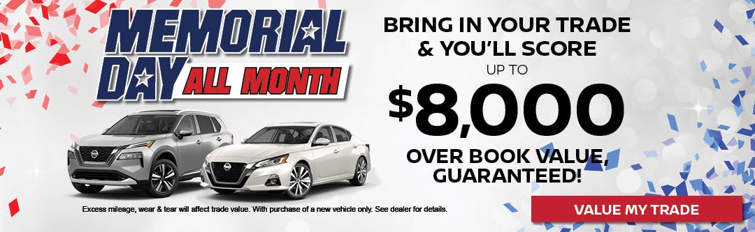 $8,000 Over Book Value | Nissan of Venice