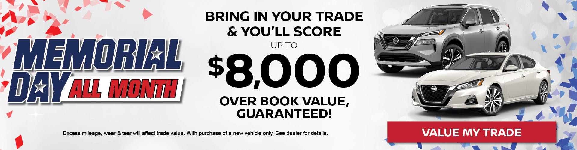 $8,000 Over Book Value