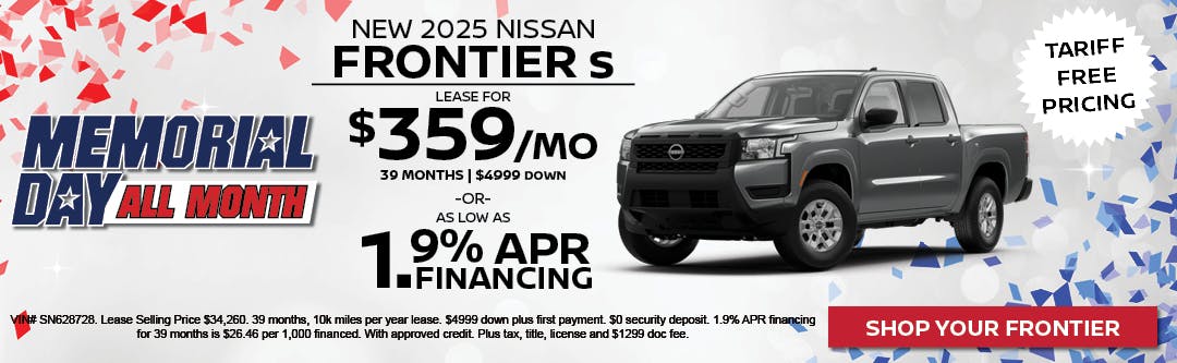 Nissan Frontier | Nissan of Venice