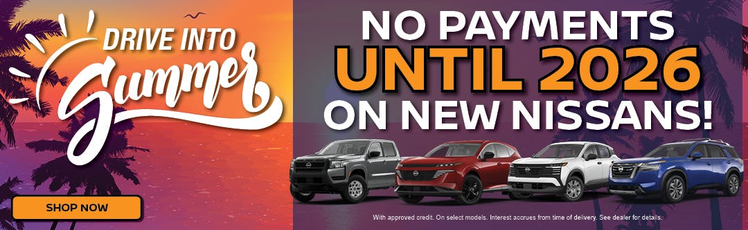 No Payments Until 2026 | Nissan of Venice