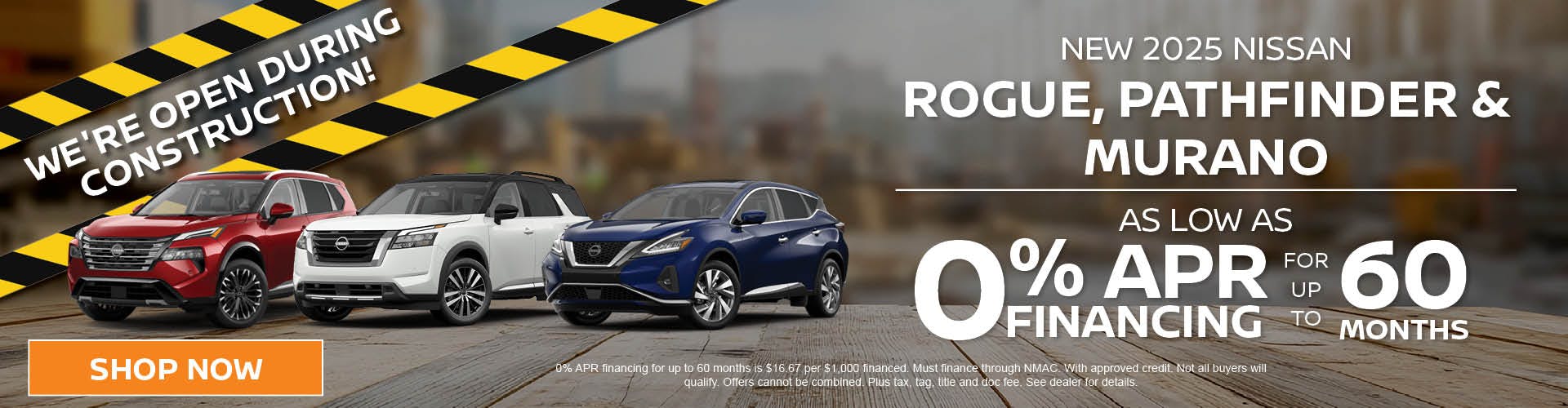0% APR Financing