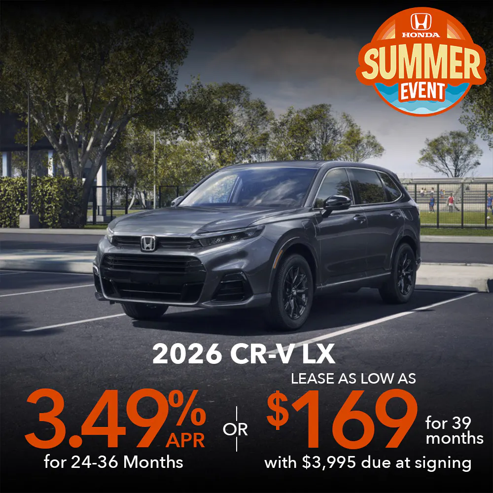 Lease 2026 Honda CR-V LX For $169 | Open Road Honda