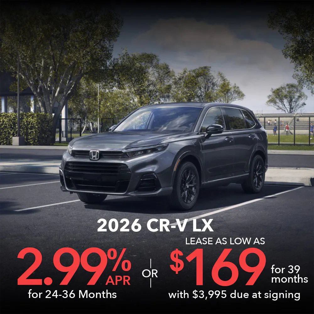 Lease 2026 Honda CR-V LX For $169 | Open Road Honda