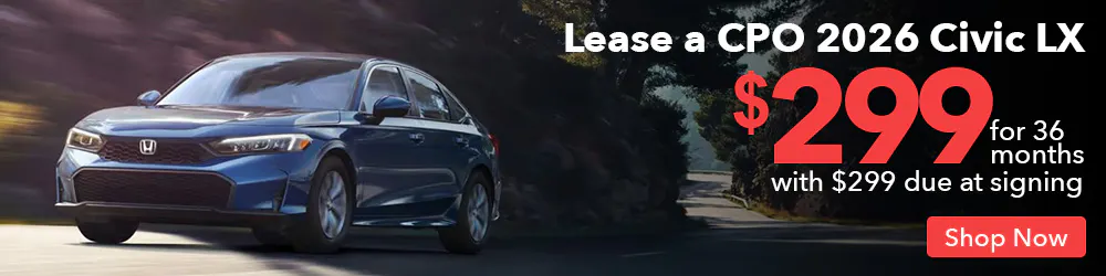 Lease a CPO Civic | Open Road Honda