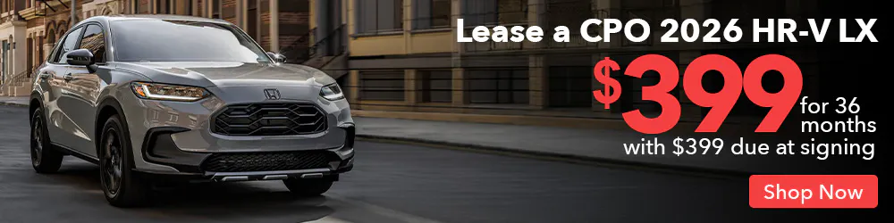 Lease a CPO HR-V | Open Road Honda