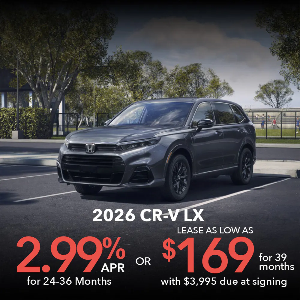 Lease 2026 Honda CR-V LX For $169 | Open Road Honda
