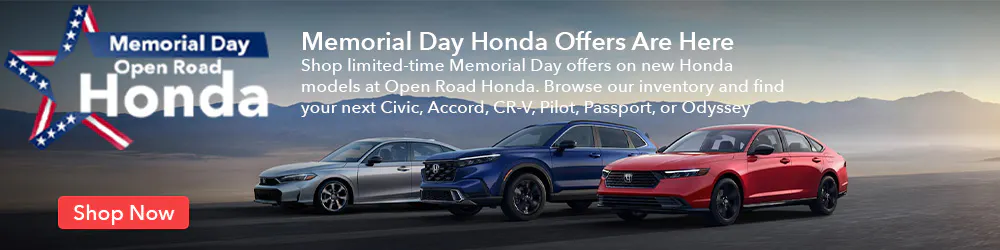 Open Road Honda Memorial Day | Open Road Honda