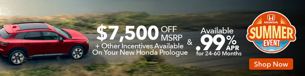 $7500 Off Honda Prologue | Open Road Honda