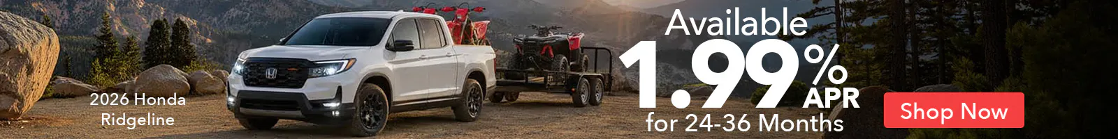 Finance the Honda Ridgeline