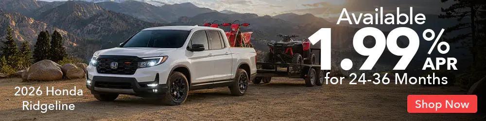 Finance the Honda Ridgeline | Open Road Honda