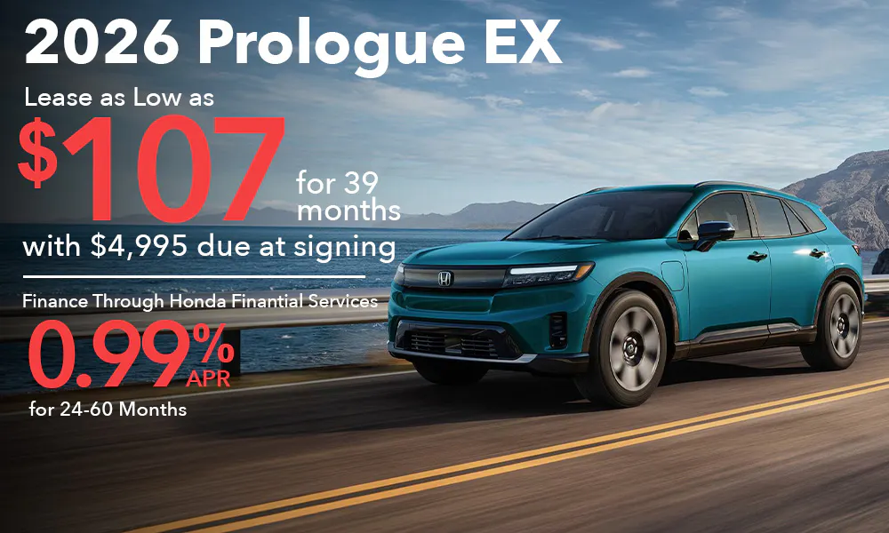 Lease 2026 Prologue EX for 107 | Open Road Honda