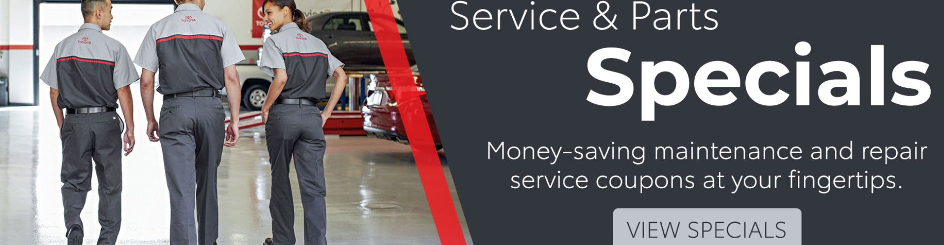 Service and Parts Specials