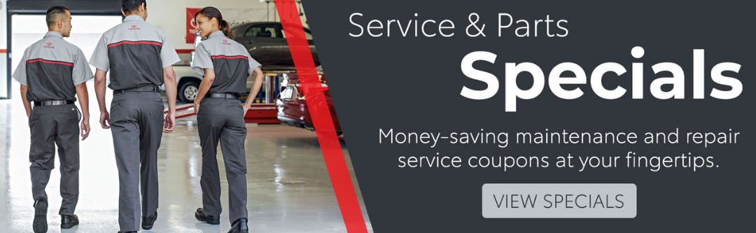 Service and Parts Specials