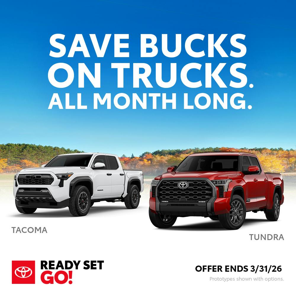 March 2026 KS Truck Bucks